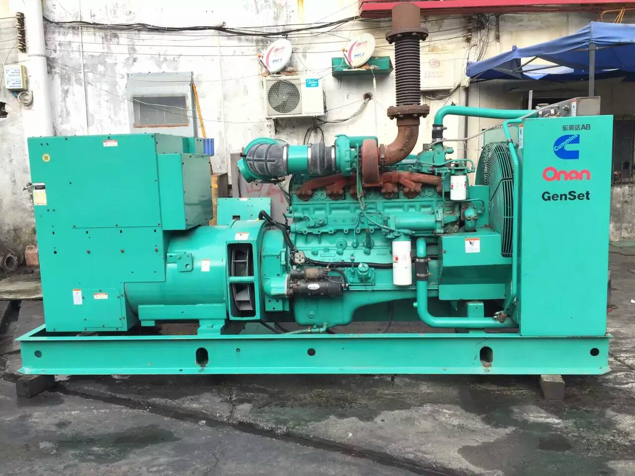 良庆租赁发电机-柴油发电机不正常冒烟的原因